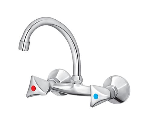 BATERIJA ZA SUDOPERU - LAVABO IZLIV 130 mm - J